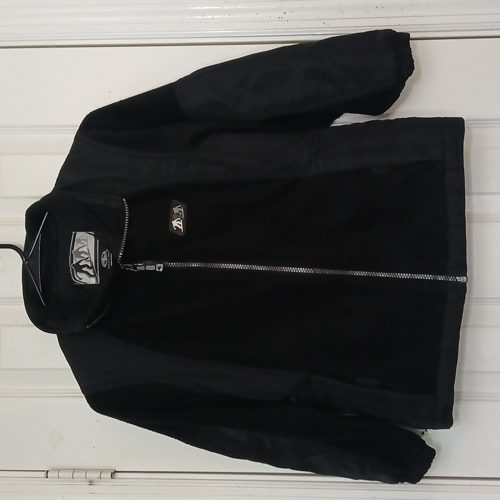 Athletic Works Kids Black Jacket With Pockets On Sides
